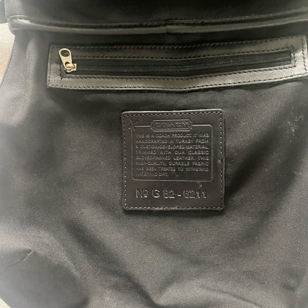 Coach black neoprene purse. - Picture 3 of 10
